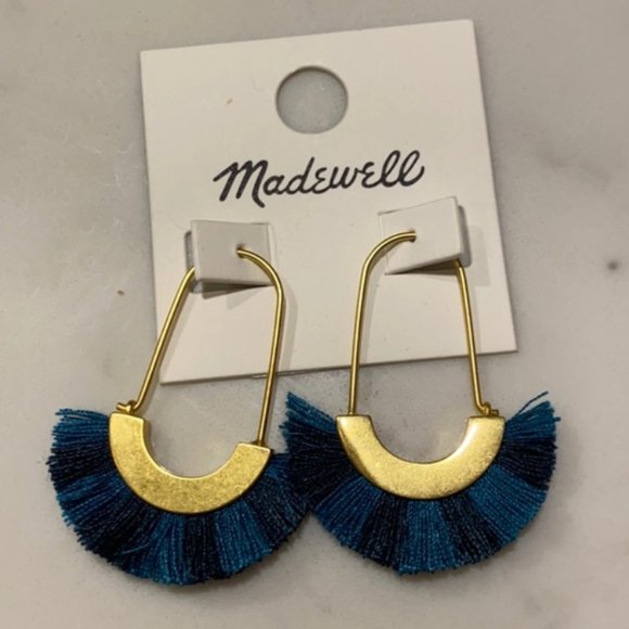 Madewell Arc Wire Fringe Earrings - Picture 6 of 6